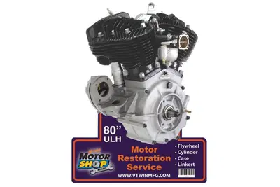 Insegna metallica motore Big Twin Flathead V-Twin 