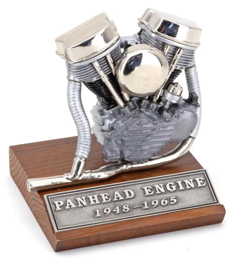 Modellino del motore Panhead Big Twin V-Twin 