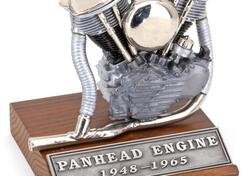 Modellino del motore Panhead Big Twin V-Twin 