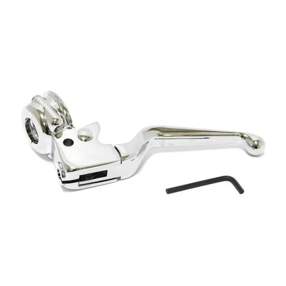 Comando frizione stile OEM cromato per Softail dal 