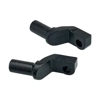 Adattatore nero per pedaline guidatore Biltwell pe
