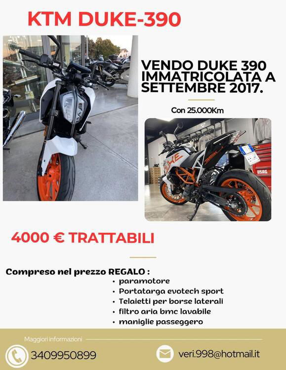 KTM 390 Duke ABS (2017 - 20)