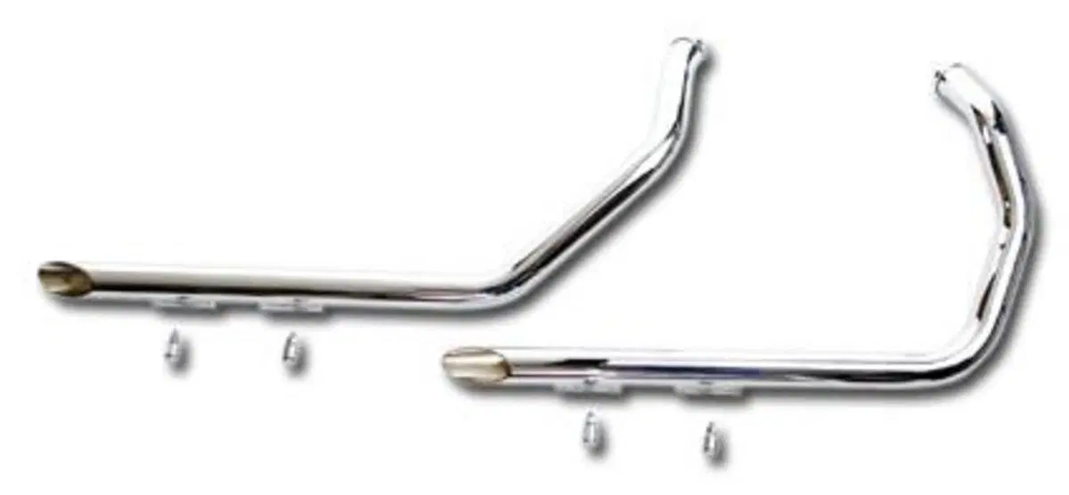 Marmitte Paughco drag pipe Slash cut staggered cro