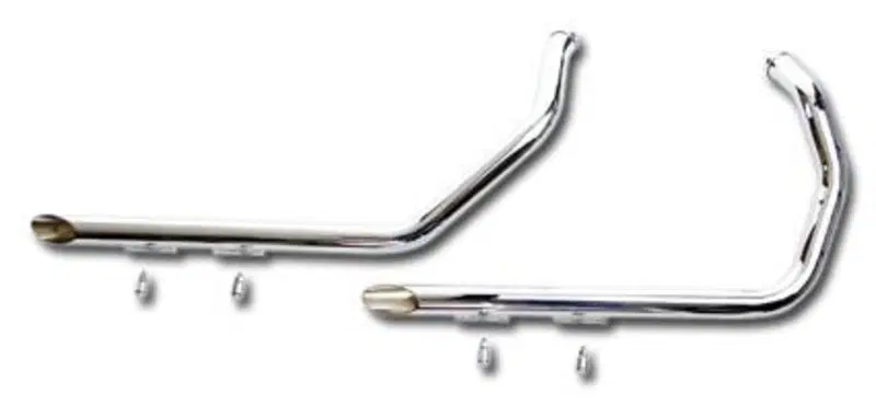 Marmitte Paughco drag pipe Slash cut staggered cro