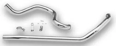 Collettori 2 in 2 indipendenti cromati Paughco per