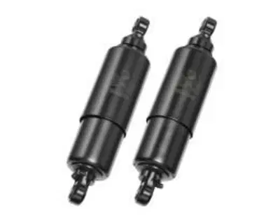 Ammortizzatori Bitubo WNE lunghi 12&rdquo; neri per Dyna