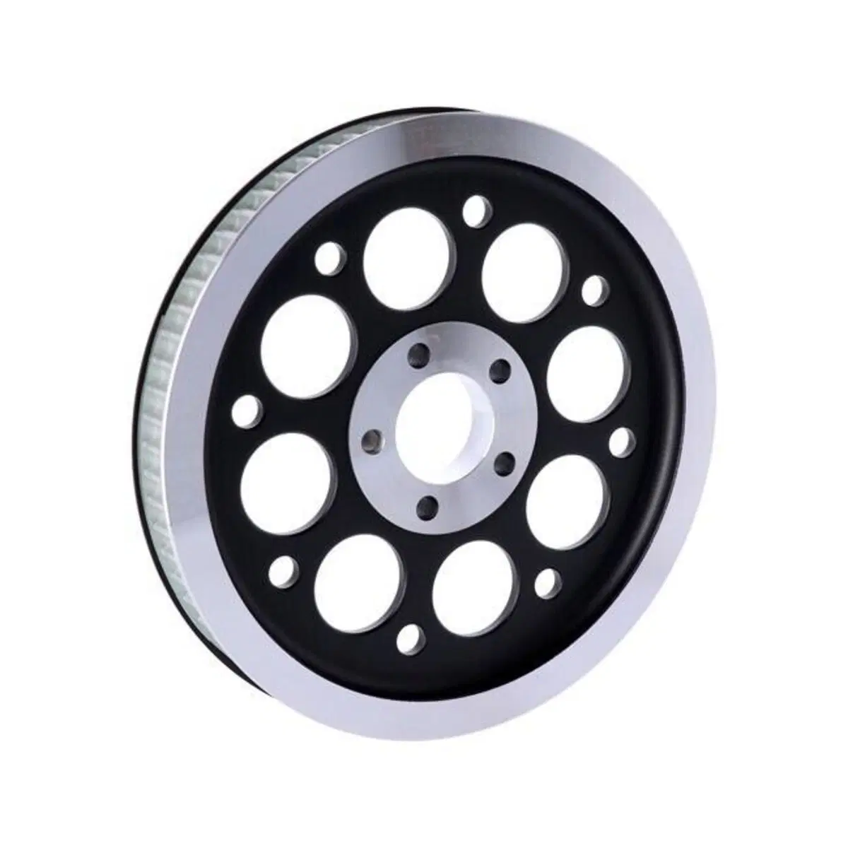 Puleggia posteriore nera 70 denti larga 1-1/8” per 