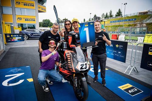 Dunlop CIV 2024, le Pole di Vallelunga: in Superbike Delbianco il più veloce. La 600 è di Dalla Porta [RISULTATI] (5)