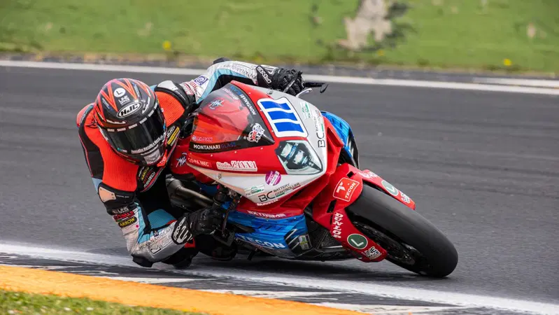 Dunlop CIV 2024, Vallelunga. Luca Ottaviani soddisfatto a met&agrave;: "Era il massimo per noi oggi, stanotte lavoriamo" [VIDEO]