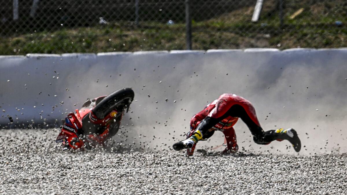 Motogp Catalan Gp Pecco Bagnaia On The Crash On The Last Lap I Went In Slower Than The