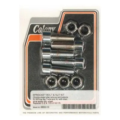Viti brugola inox lucide e dadi per corona Per FL, 