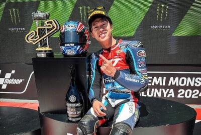 MotoGP 2024. GP di Catalogna. Moto2: vince Ai Ogura, doppietta MTHelmets 