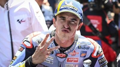 MotoGP 2024. GP di Catalogna. Marc Marquez: &quot;Mondiale a 3? No, a due, con un terzo che spera di agganciarsi anche con i denti&quot;