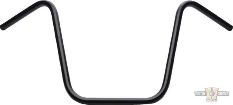 Manubrio Ape Hanger 1" alto 16" nero senza fossett Santee