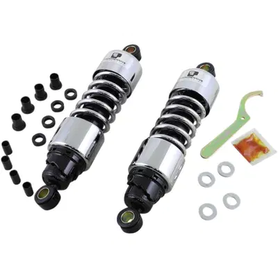 Ammortizzatori PS 412 da 12" molla rinforzata crom Progressive Suspension