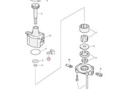 Raccordo 1/8-27 a 90 gradi per tubo da 3/8 Motor 