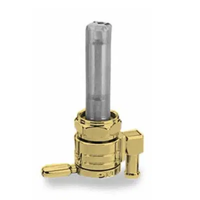 Rubinetto benzina Golan in OTTONE Click-Slick 22mm 