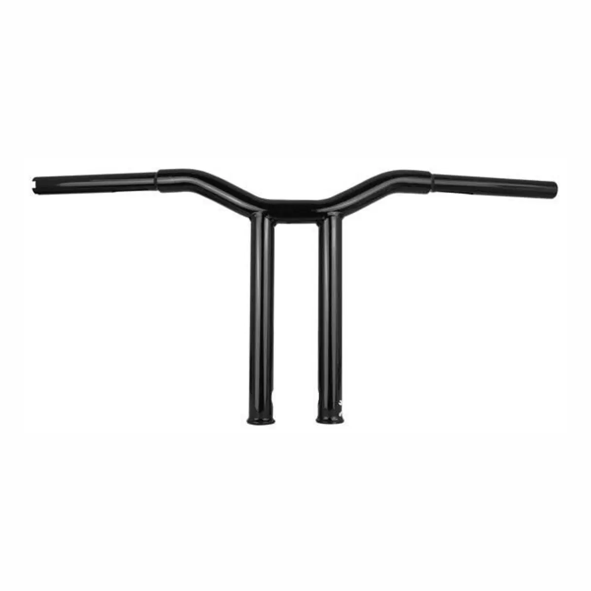 Manubrio Burly T-bar Dominator Straight nero opaco 