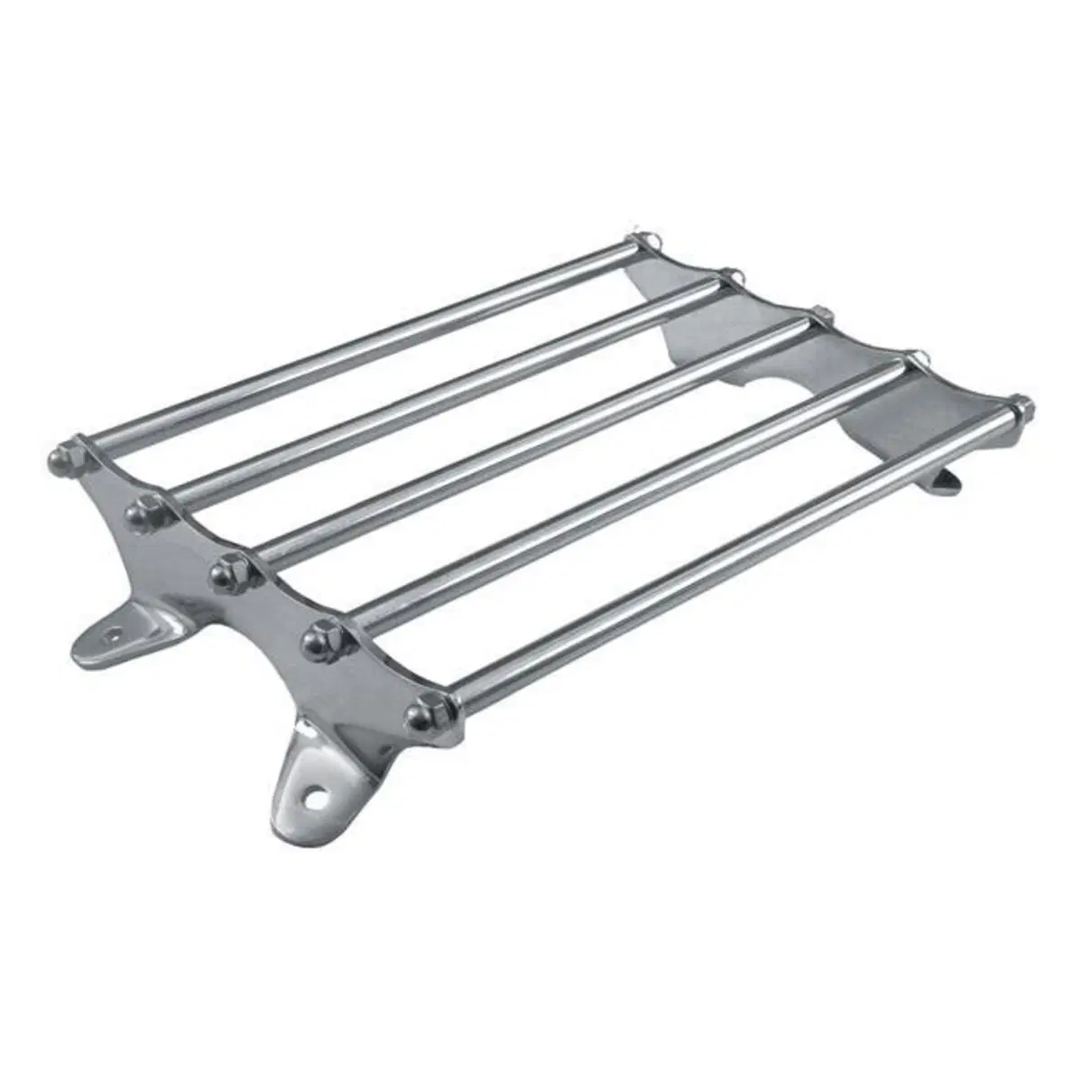 Portapacchi cromato Old Style per Harley Davidson 