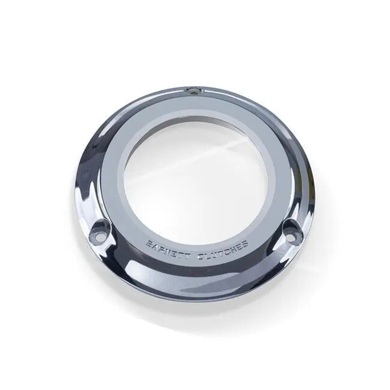 Coperchio frizione derby cover Barnett cromato per