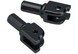 Adattatore nero per pedaline guidatore Biltwell pe