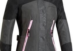 Giacca moto donna Ixon BLOOM LADY CE Antracite Ner