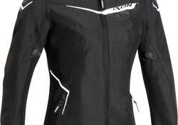 Giacca moto donna Ixon SLASH LADY CE Nero Bianco