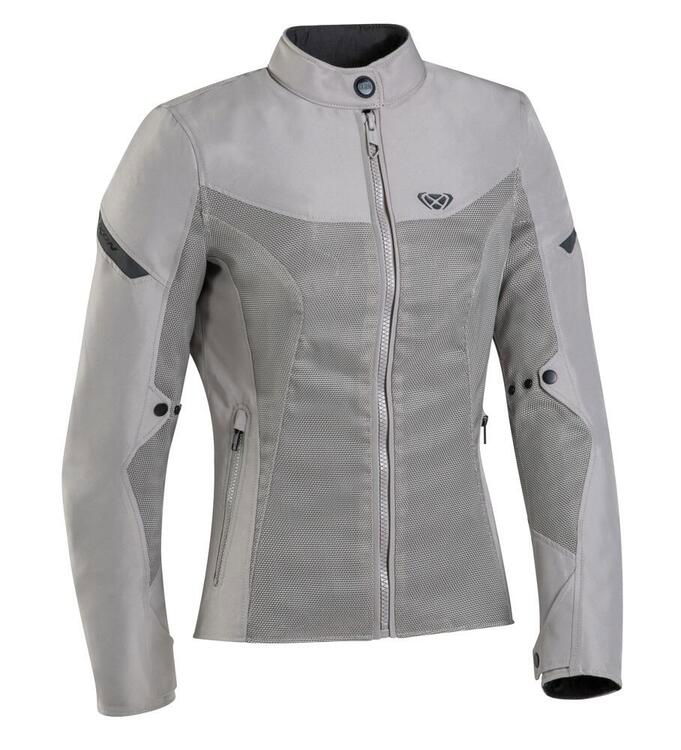 Giacca moto donna estiva Ixon FRESH LADY Grigio