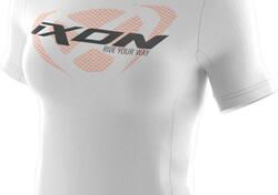 T-shirt donna Ixon UNIT LADY Bianco Nero Arancione