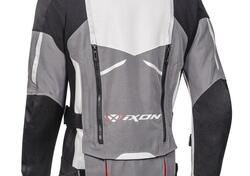 Giacca moto Ixon RAGNAR 3 strati Nero Grigio Rosso