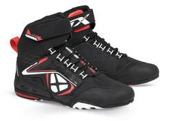 Scarpe moto Ixon Killer WP nero bianco rosso