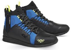 Scarpe moto Ixon Freaky WP nero blu giallo