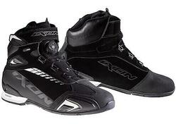 Scarpe moto Ixon BULL WP nero bianco