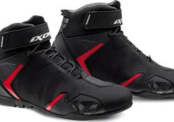 Scarpe moto Ixon GAMBLER WP CE Nero Rosso