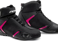 Scarpe moto donna Ixon GAMBLER WP LADY CE Nero Fuc