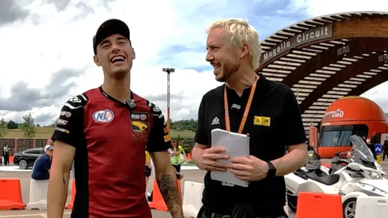 MotoGP 2024. GP d'Italia. Tony Arbolino, re della pioggia: "Sistemo la qualifica e torno davanti in Moto2" [VIDEO]
