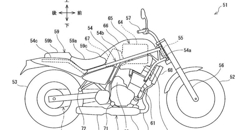 Kawasaki continua a lavorare su modelli ibridi, brevetti e soluzioni