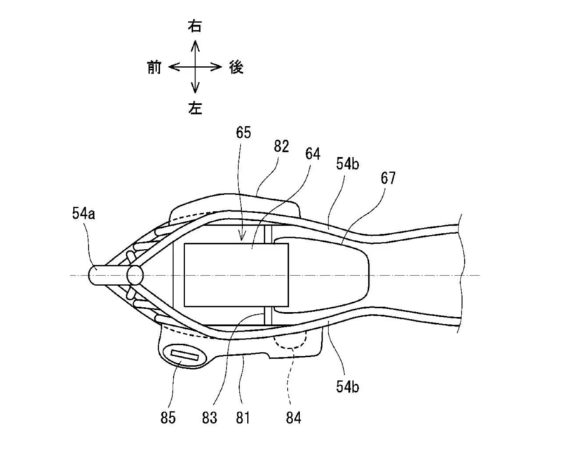 due serbatoi separati per la futura Kawasaki Eliminator