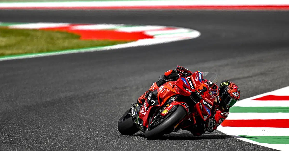 MotoGP 2024. GP d'Italia. Pre-qualifiche: Pecco Bagnaia primo, poi Alex Rins (!) e Pedro Acosta! Nei dieci gli altri due [RISULTATI]