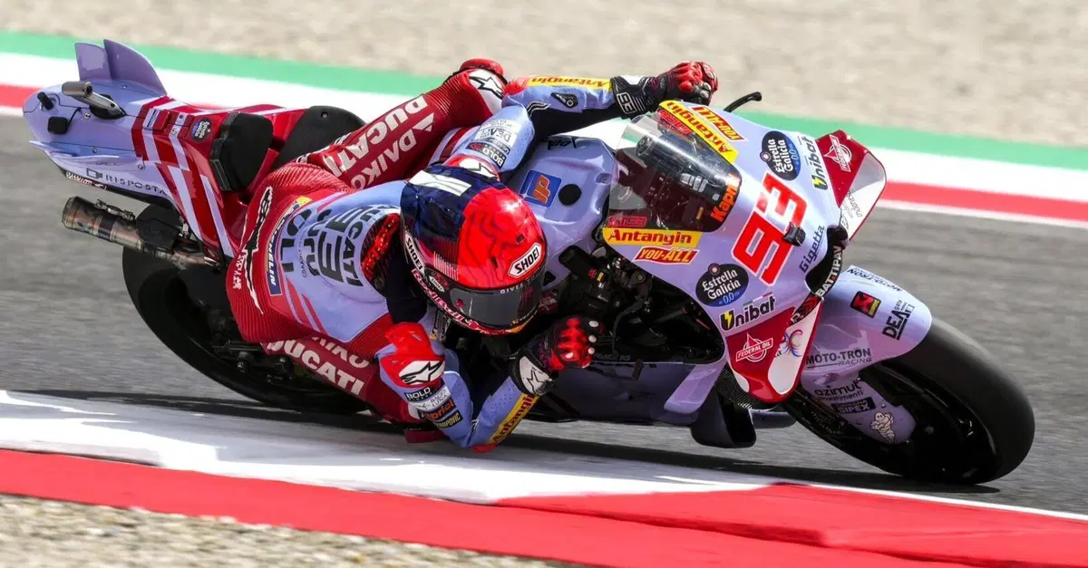 MotoGP 2024. GP d'Italia. Marc Marquez ha detto tipo: ciao mamma guarda come mi diverto a guidare la Ducati