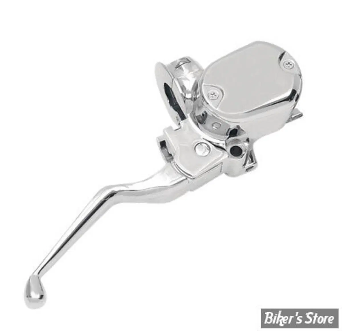 Pompa freno stile OEM cromato per disco doppio per 