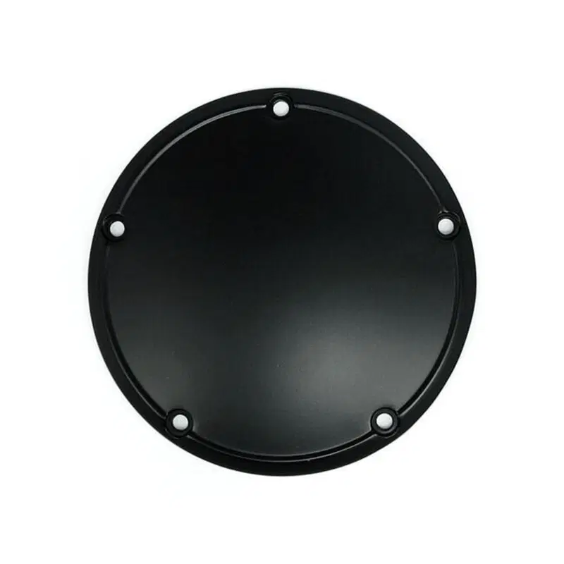 Coperchio frizione derby cover bombato nero opaco 