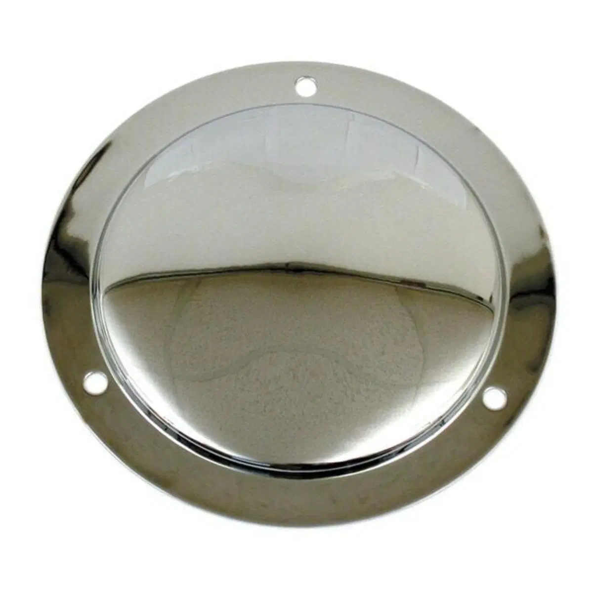 Coperchio frizione derby cover Stepped cromato per 