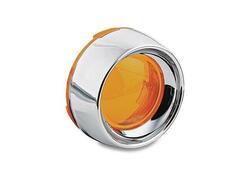 Ghiere Deep Dish cromate lenti arancio per frecce 