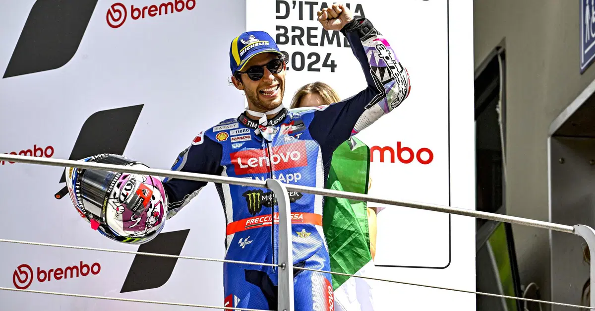 MotoGP 2024. GP d'Italia. Enea Bastianini: "Nell'ultimo giro ho danzato con la moto". Sul 2024: "Errori miei e del team"