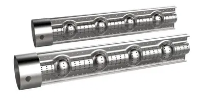 Silenziatori Per drag pipe 2 1/4" confezione conte Khrome Werks