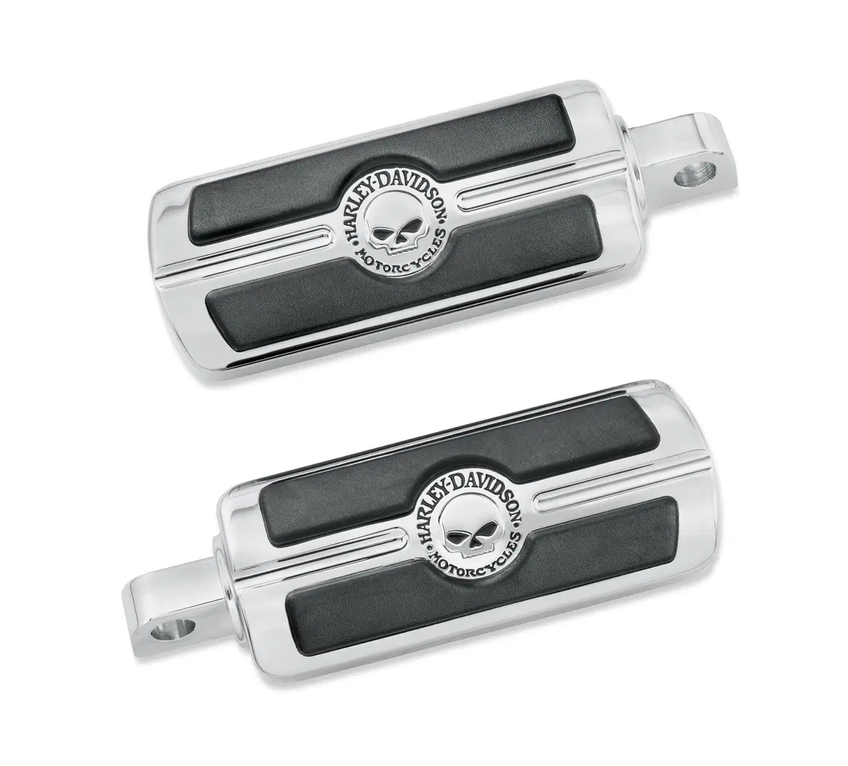 Pedaline cromate Willie G skull rif OEM 50370-04 H 