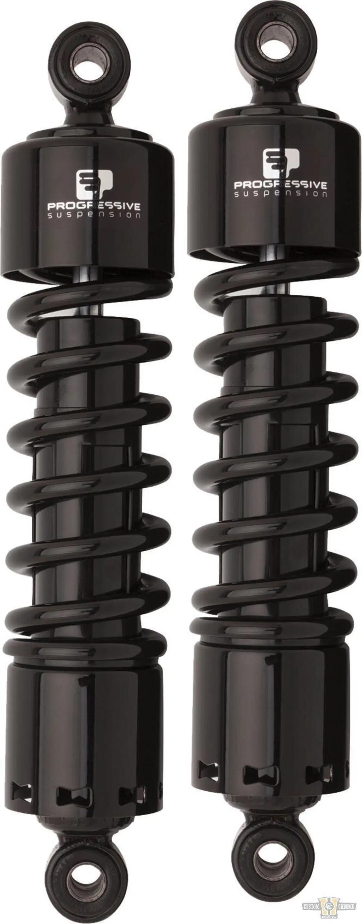 Ammortizzatori 13" neri Progressive Suspension 412