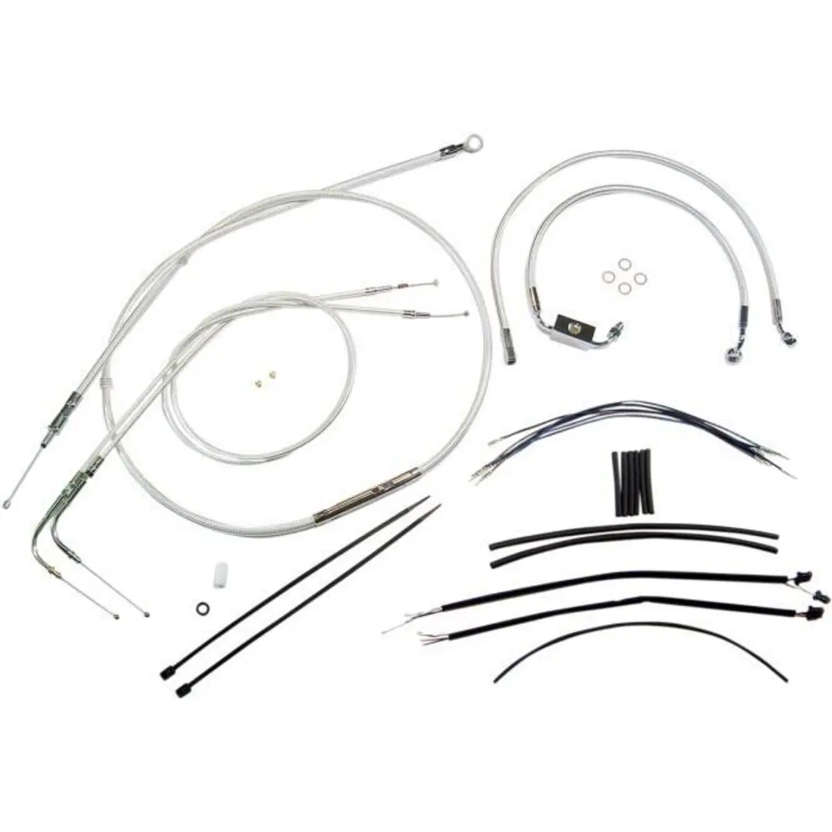 Kit Cavi per Dyna FLD 2012 al 2016 con manubrio al 