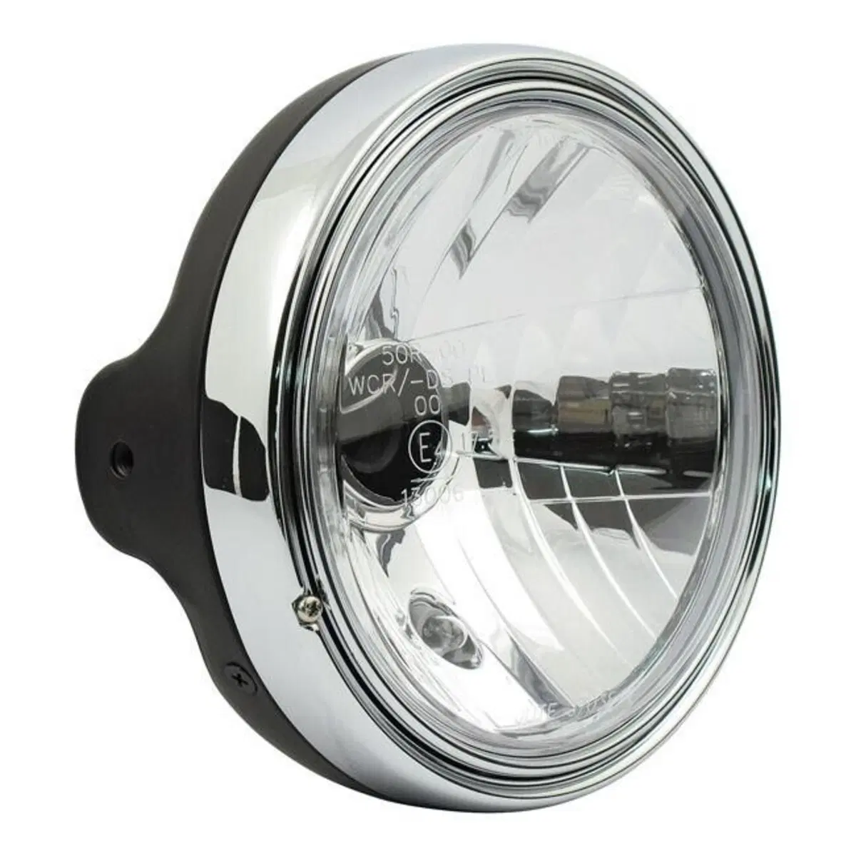 Faro anteriore 7'' Ltd nero con riflettore a prism 